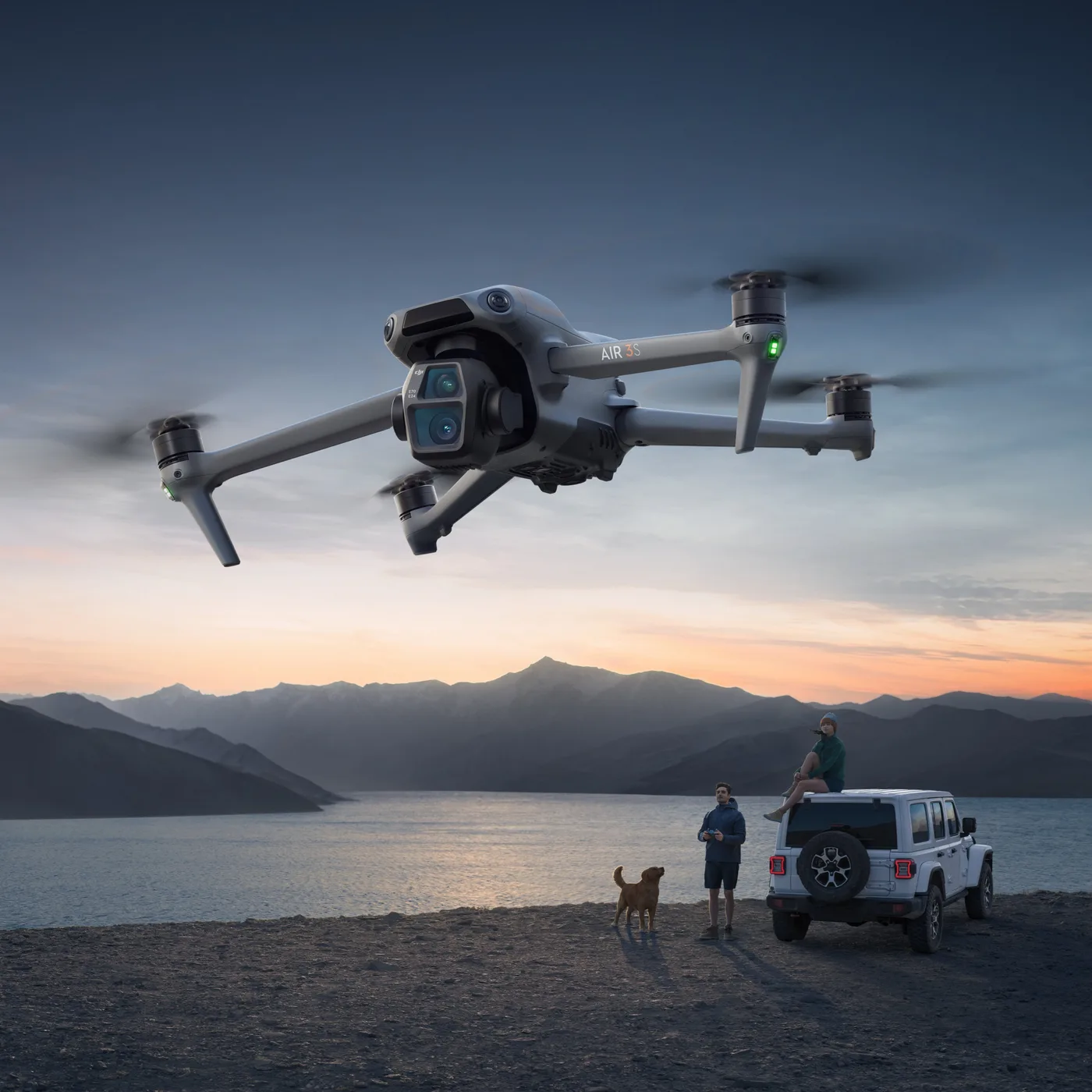 درون DJI Air 3S Combo RC2 — صورة 6