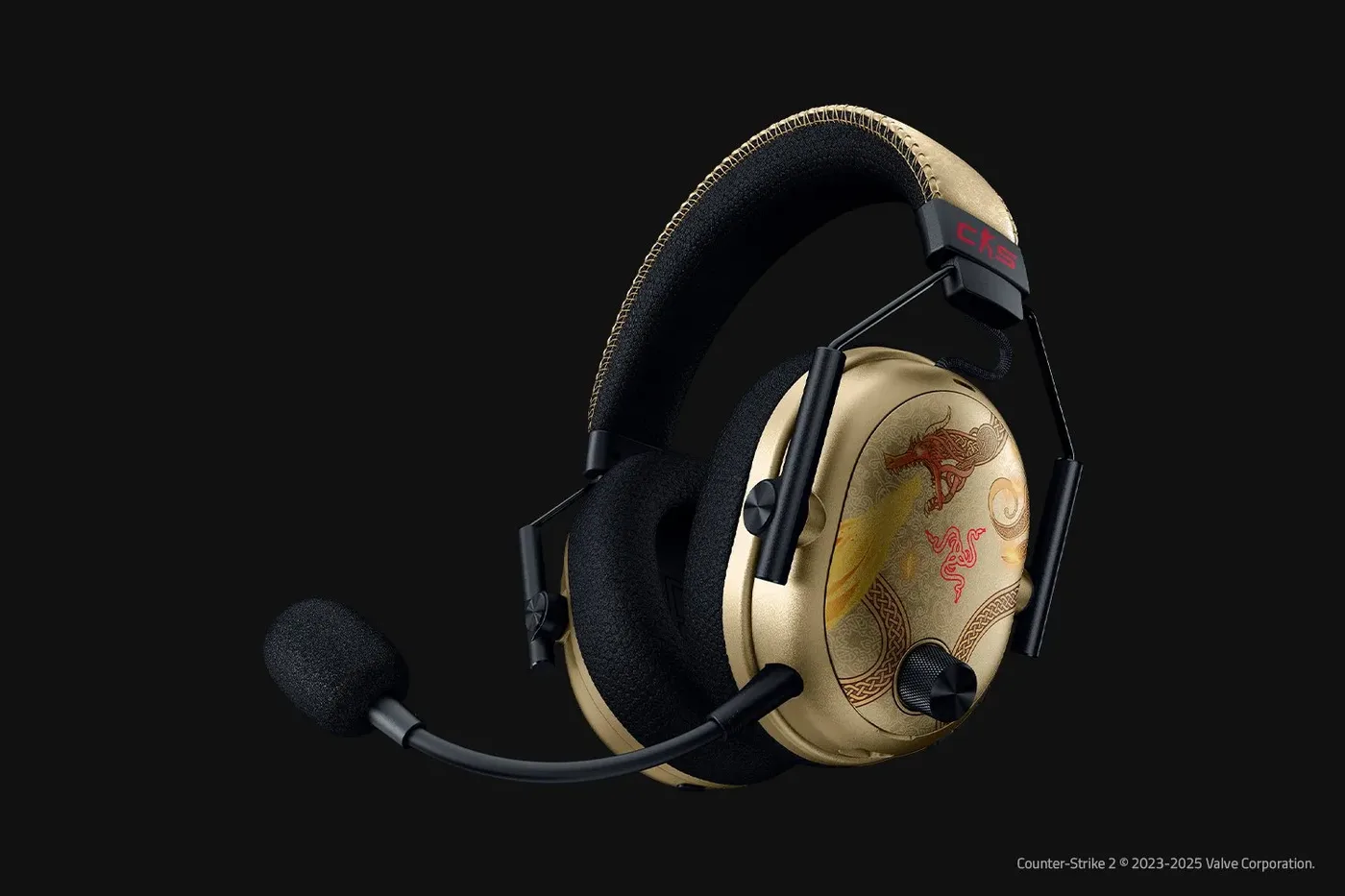 سماعة Razer BlackShark V3 Pro Counter‑Strike 2 Edition — صورة 6
