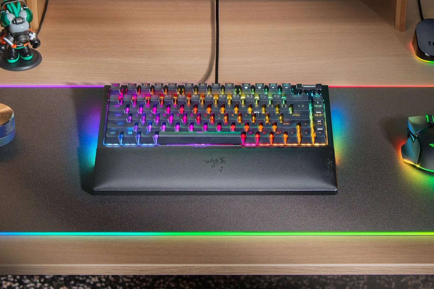 لوحة مفاتيح Razer BlackWidow V4 75% Black — صورة 2