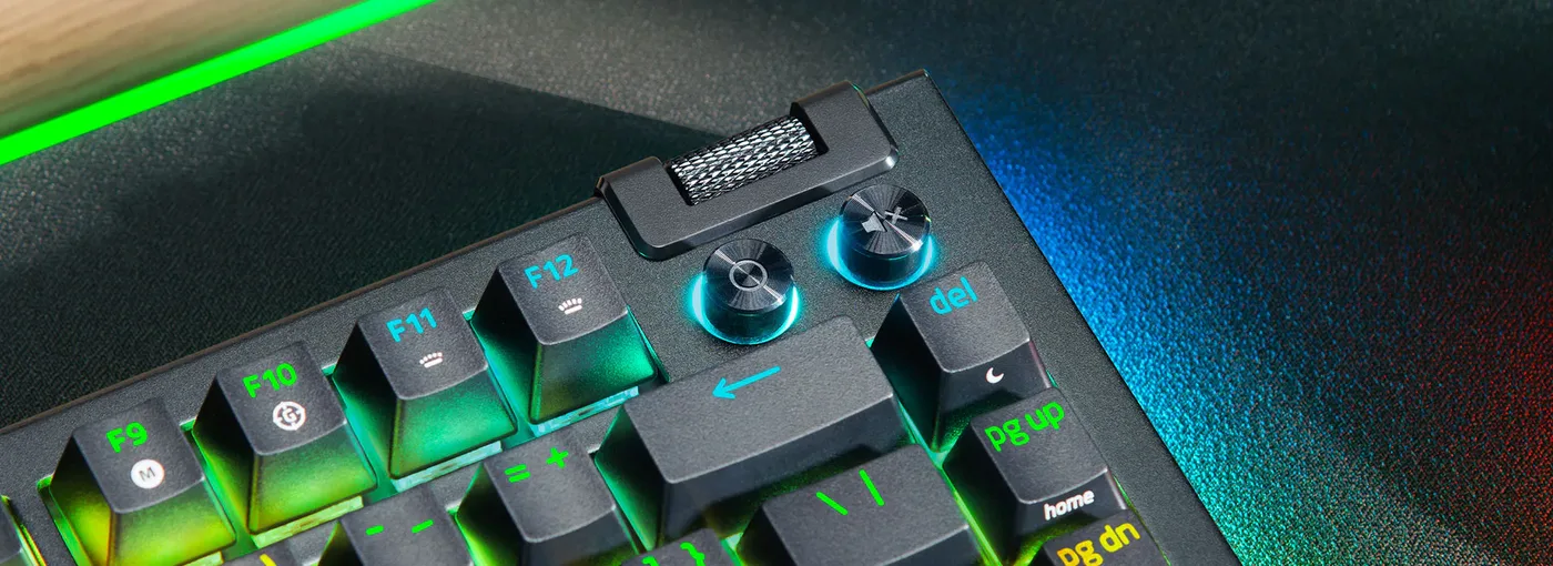 لوحة مفاتيح Razer BlackWidow V4 75% Black — صورة 7
