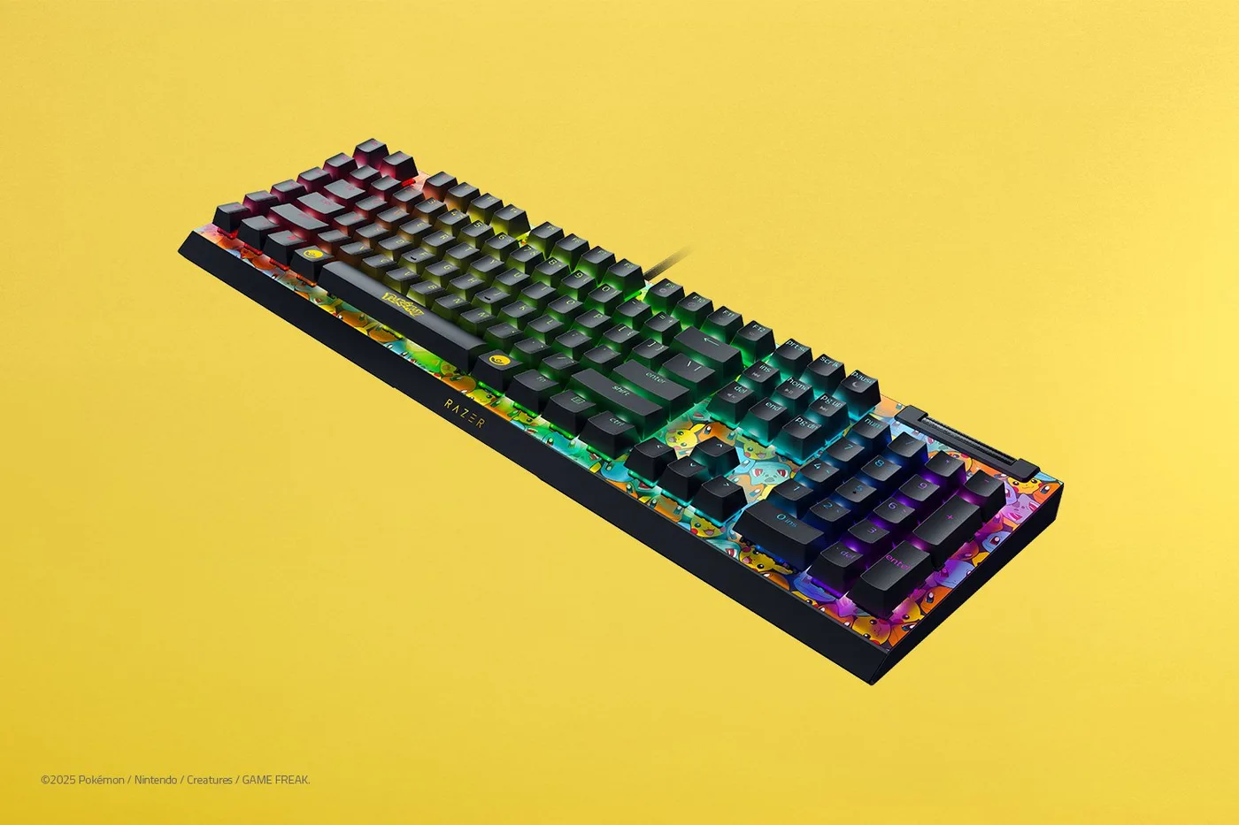 لوحة مفاتيح Razer BLACKWIDOW V4 X Pokémon Edition — صورة 5