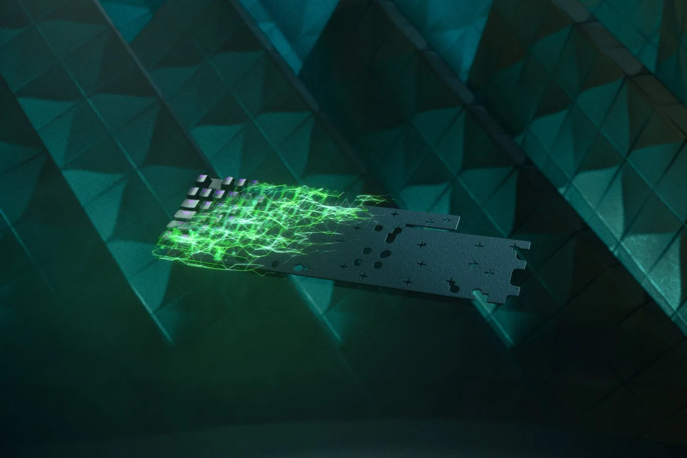 لوحة مفاتيح Razer Huntsman V2 Tenkeyless (Red Switch) — صورة 4
