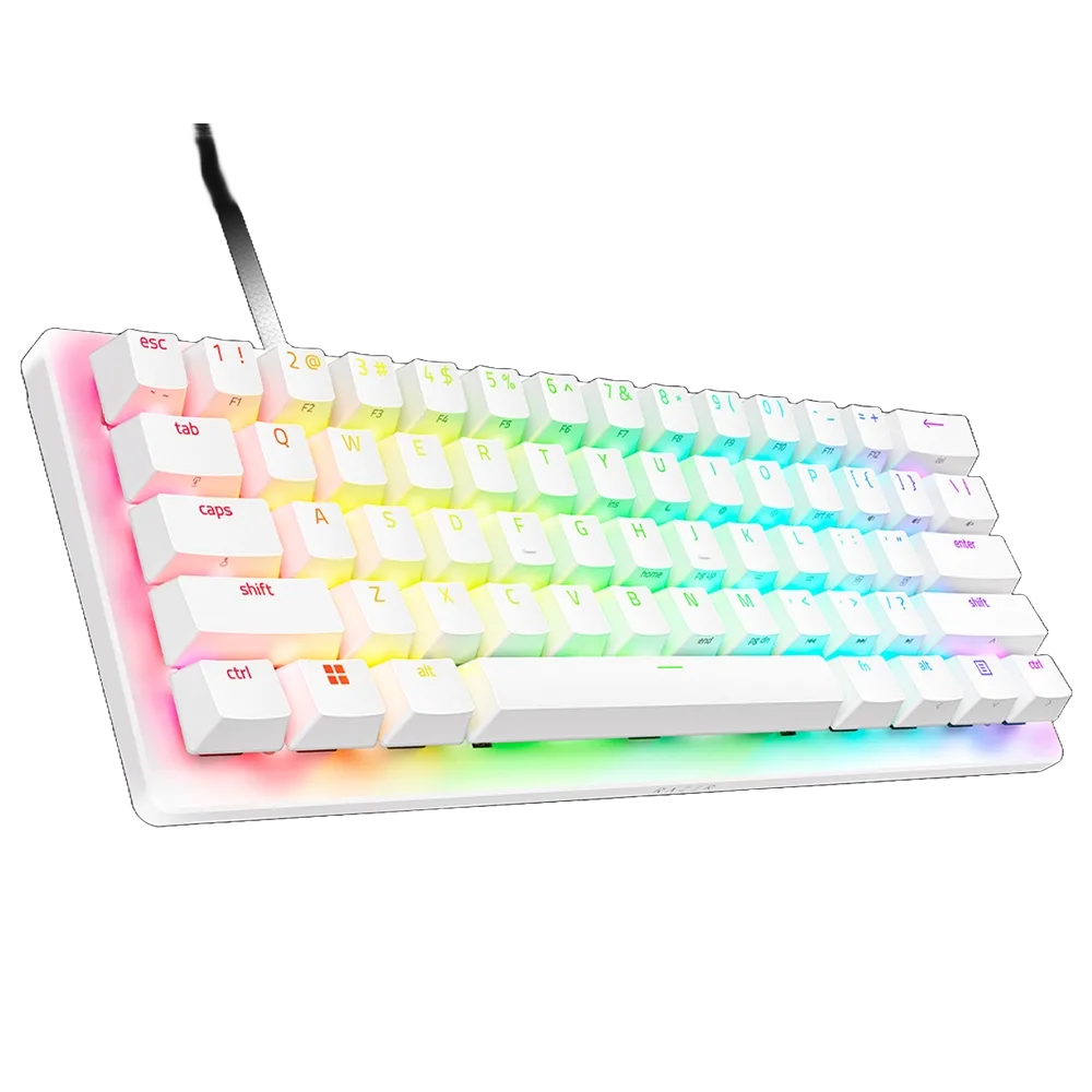لوحة مفاتيح Razer Huntsman V3 Pro Mini White US Layout — صورة 2