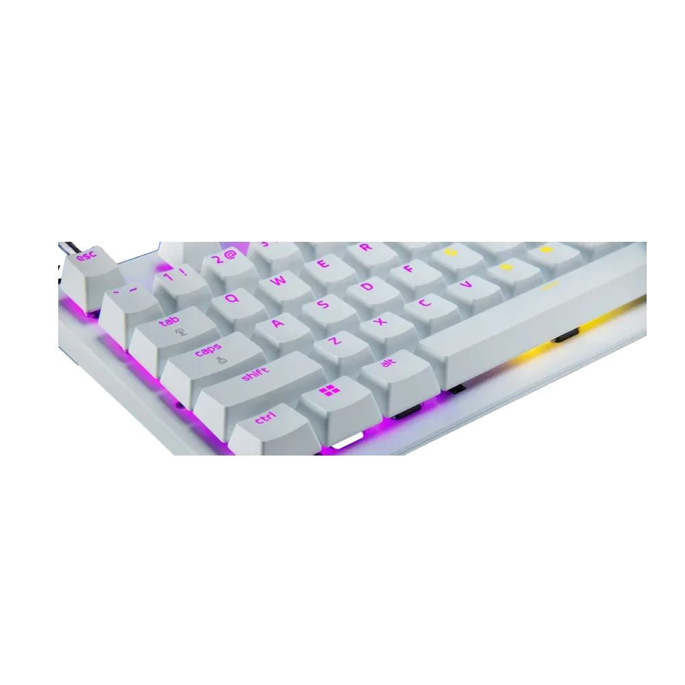 لوحة مفاتيح Razer HUNTSMAN V3 PRO TENKEYLESS WHITE — صورة 2