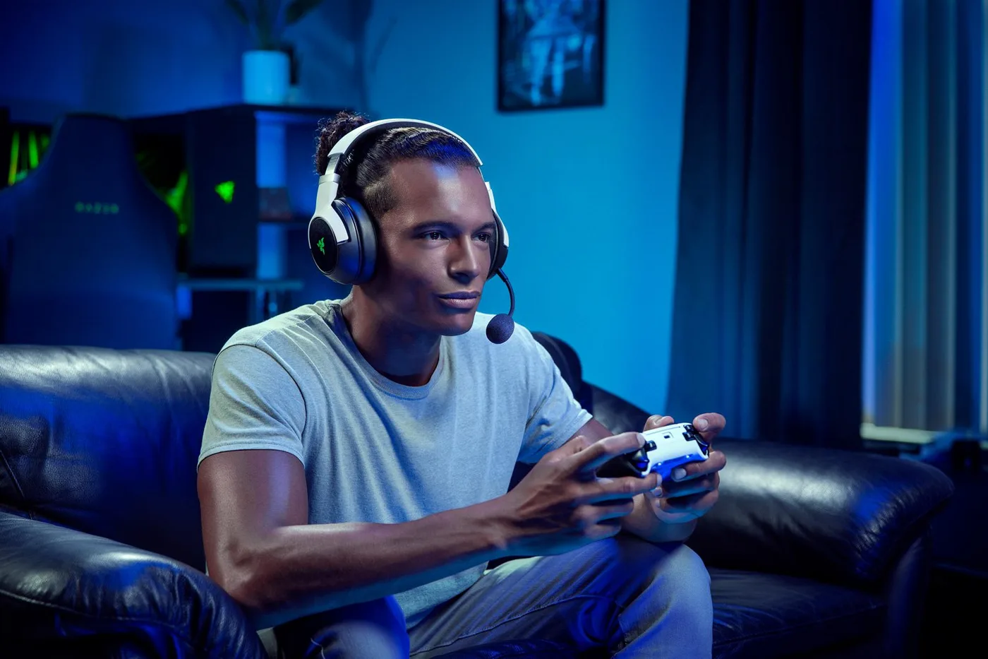 سماعة Razer Kaira Pro HyperSpeed PlayStation Licensed — صورة 2