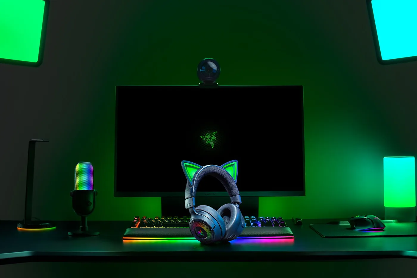 سماعة Razer KRAKEN KITTY V3 — صورة 6