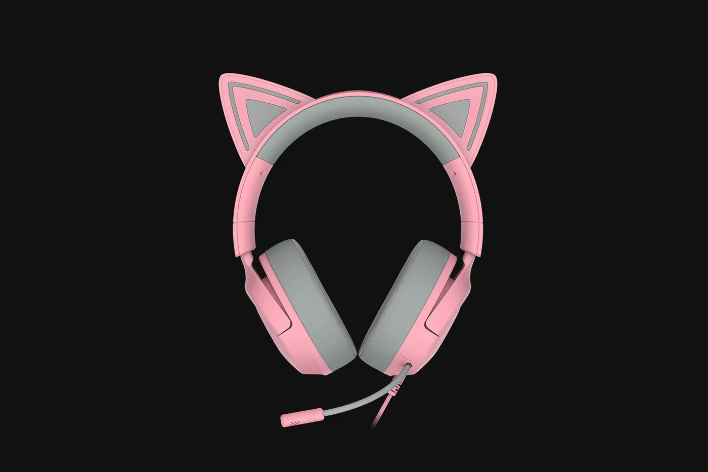 سماعة Razer KRAKEN KITTY V3 X — صورة 2