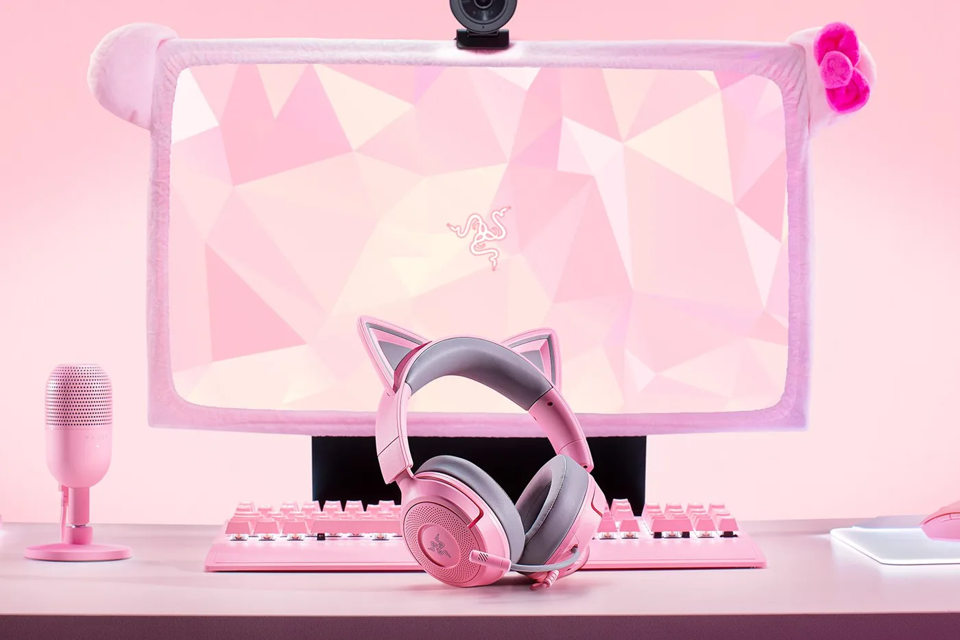 سماعة Razer KRAKEN KITTY V3 X — صورة 6