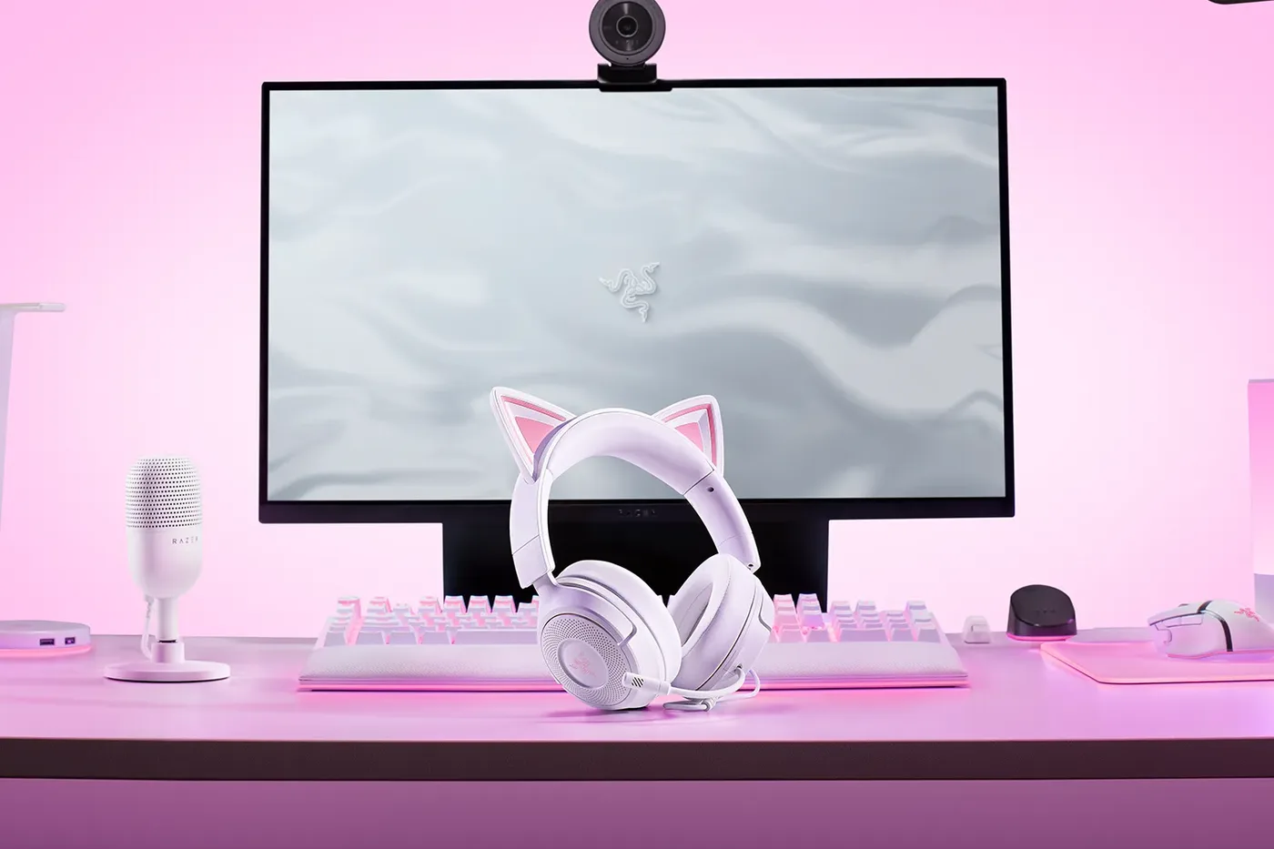 سماعة Razer Kraken Kitty V3 X — صورة 3