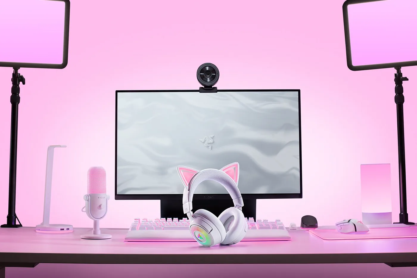 سماعة Razer KRAKEN KITTY V3 — صورة 6