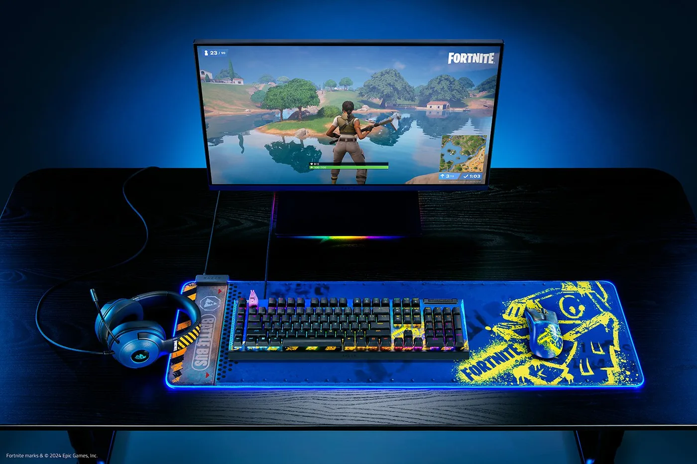 سماعة Razer Kraken V3 X Fortnite Edition — صورة 2