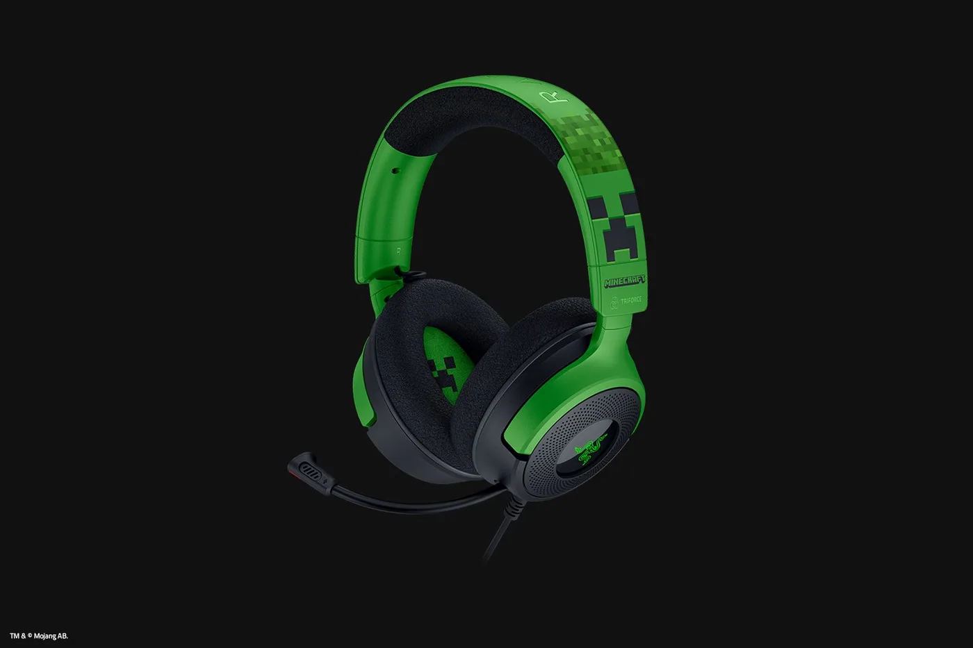سماعة Razer Kraken V4 X Minecraft Edition — صورة 3