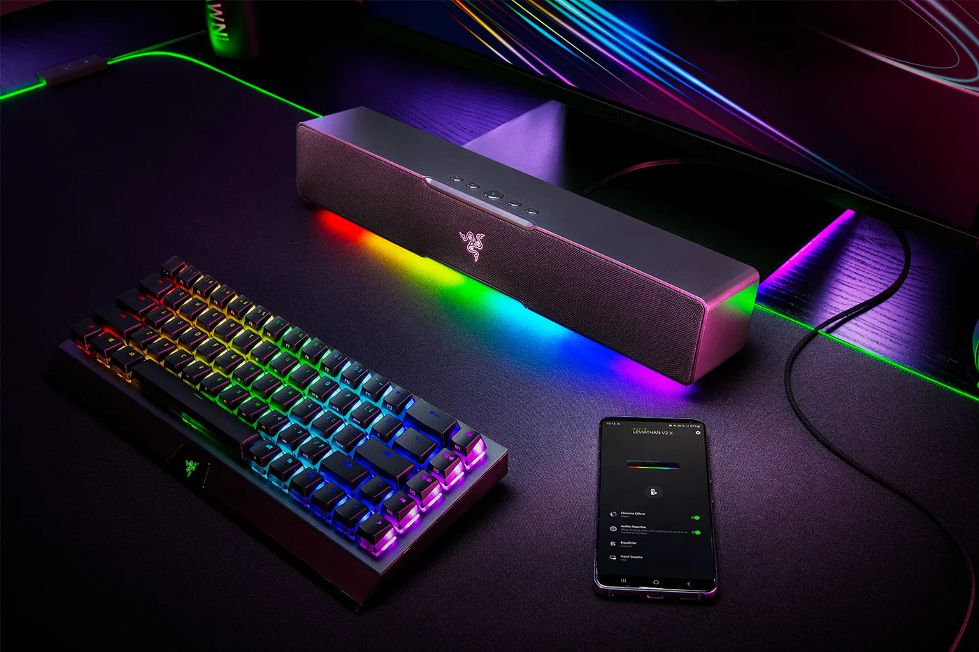 سماعة Razer Leviathan V2x — صورة 3