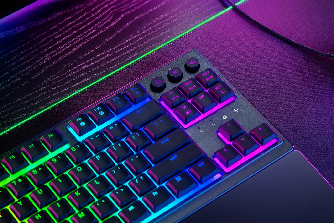 لوحة مفاتيح Razer ORNATA V3 TENKEYLESS — صورة 2