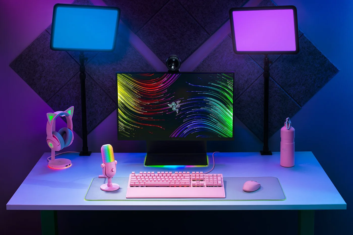 Razer Seiren V3 Chroma Quartz — صورة 4