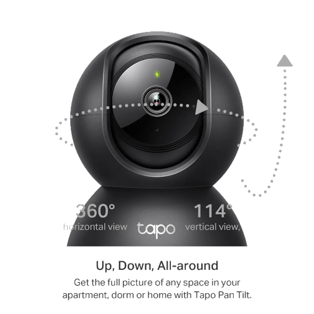 جهاز منزل ذكي TP-Link 360° Tapo C211 3MP — صورة 3