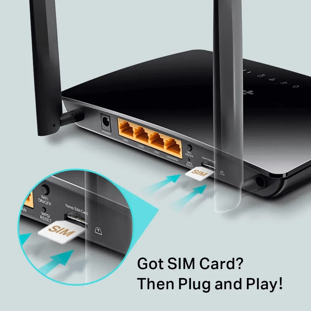 راوتر TP-Link Archer MR400 AC1200 4G LTE — صورة 3