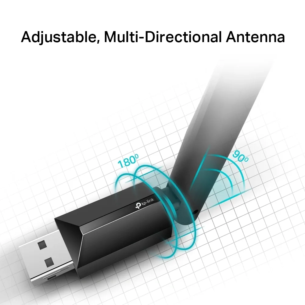 راوتر TP-Link Archer T2U Plus AC600 USB — صورة 2