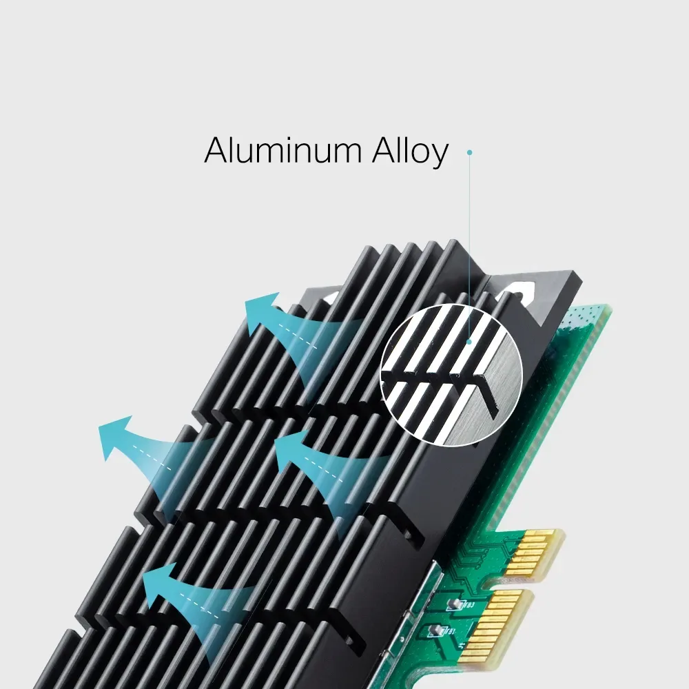 محوّل شبكة TP-Link Archer T4E AC1200 PCIe Adapter — صورة 3