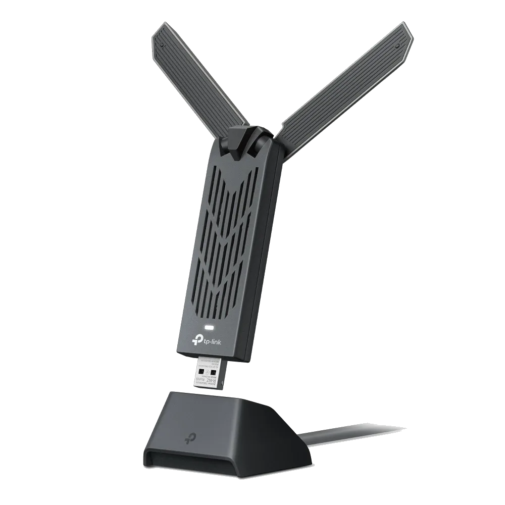 مقوّي شبكة TP-Link Archer TBE400UH BE6500 USB — صورة 2