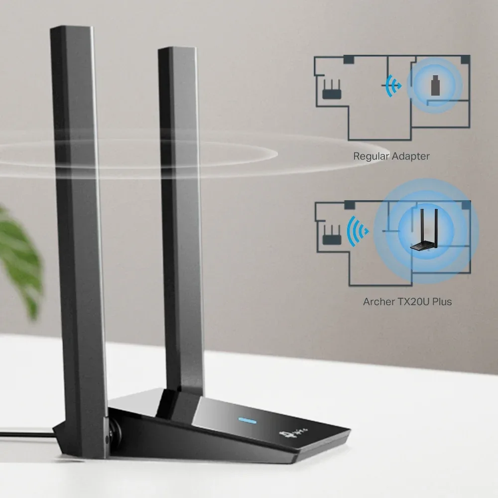 راوتر TP-Link Archer TX20U Plus AX1800 USB — صورة 4