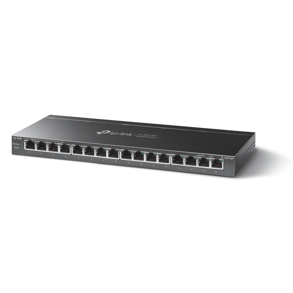 نظام Mesh TP-Link L-SG116P GIGA 16POE+ 120W — صورة 2