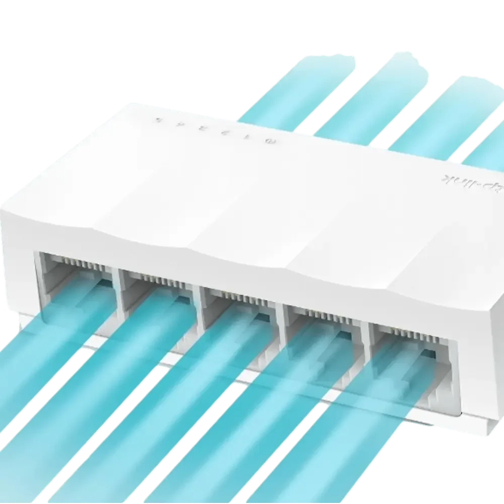 سويتش شبكة TP-Link LS1008 8-Port 10/100Mbps Switch — صورة 3
