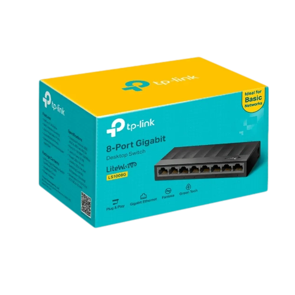 سويتش شبكة TP-Link LS1008G 8-Port Desktop Switch — صورة 3