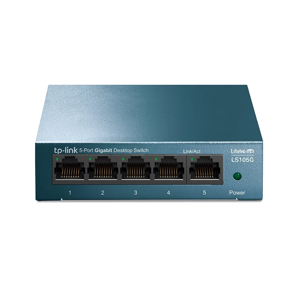 سويتش شبكة TP-Link LS105G 5-Port Desktop Switch — صورة 2