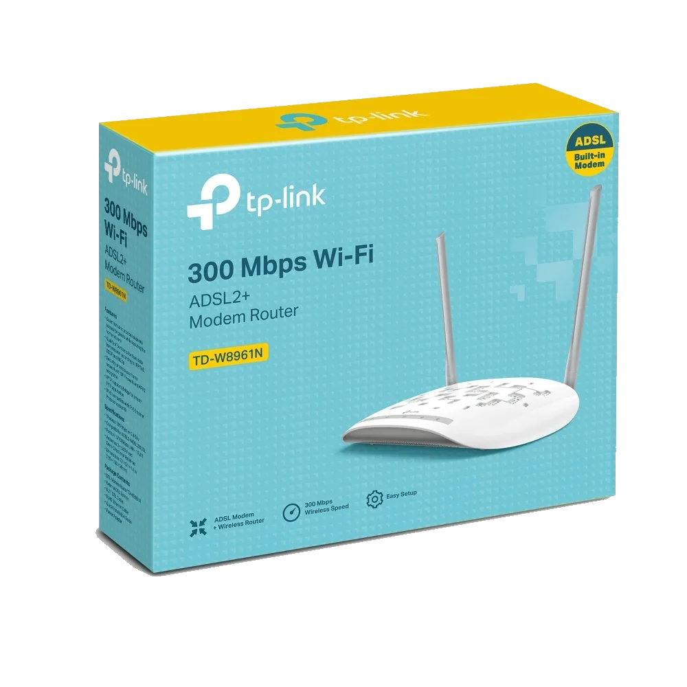 راوتر TP-Link TD-W8961N Wireless N Router — صورة 3