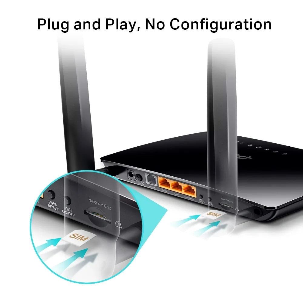 راوتر TP-Link TL-MR6500v N300 4G LTE Router — صورة 3