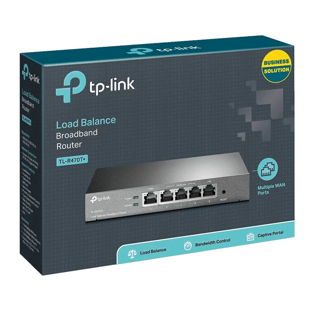راوتر TP-Link TL-R470T+ Load Balance Router — صورة 3