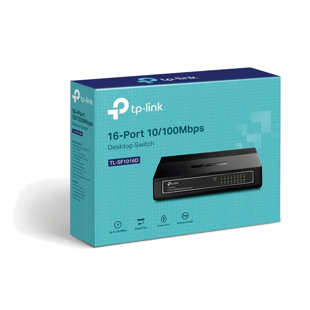 سويتش شبكة TP-Link TL-SF1016D 16-Port Switch — صورة 3