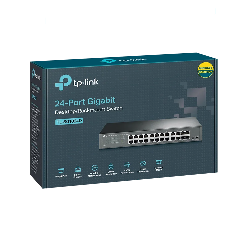 سويتش شبكة TP-Link TL-SG1024D 24-Port Gigabit Switch — صورة 2