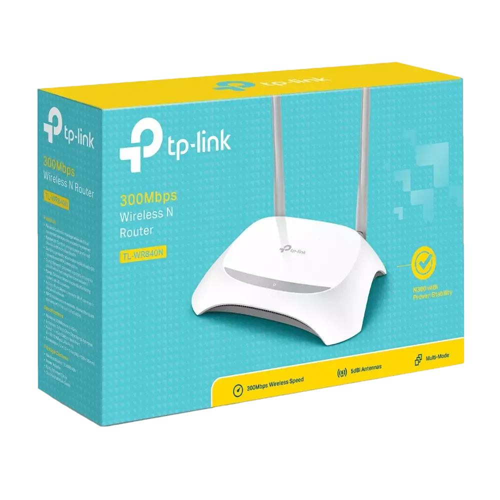 راوتر TP-Link TL-WR840N Wireless N Router — صورة 4
