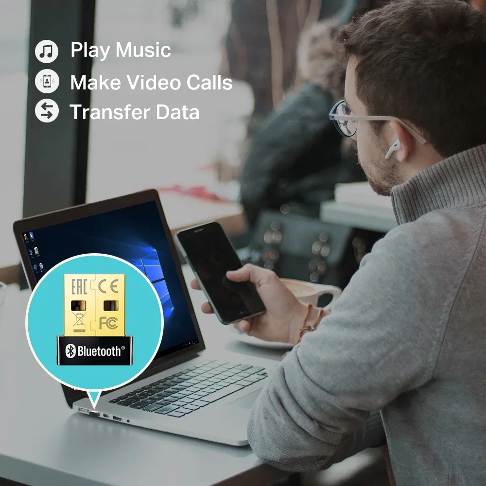 TP-Link UB400 Bluetooth 4.0 Nano USB — صورة 3