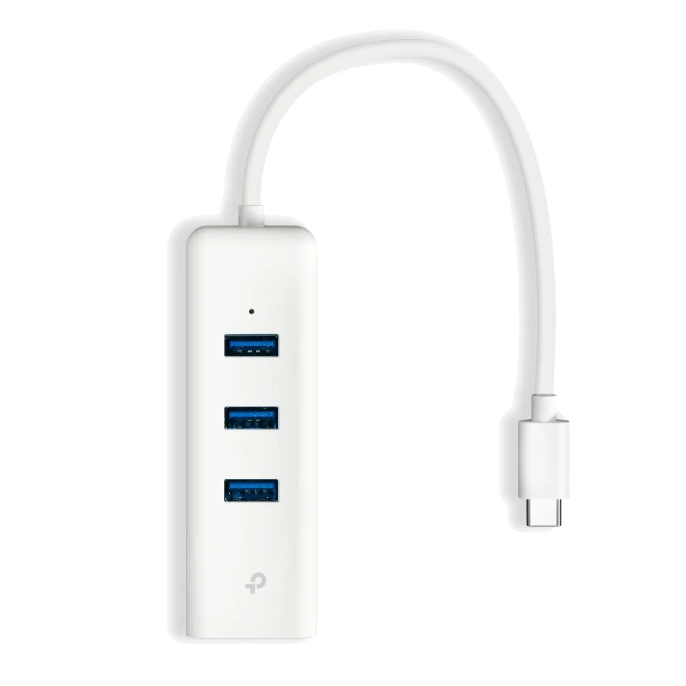 مقوّي شبكة TP-Link UE330C USB Type-C 3-Port — صورة 1