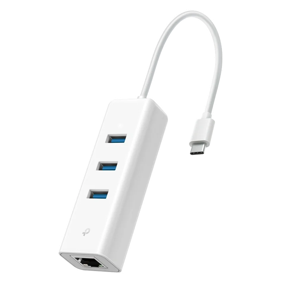 مقوّي شبكة TP-Link UE330C USB Type-C 3-Port — صورة 2